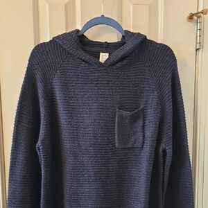 THEREABOUTS BRAND BOY'S BLUE PULLOVER HOODED SWEATER TOP SIZE XL (18/20)